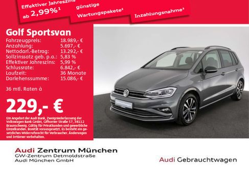 Volkswagen Golf Sportsvan, 2019