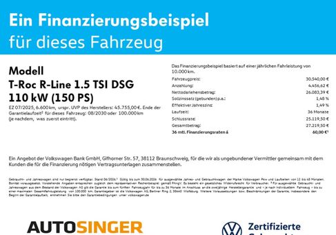 Volkswagen T-Roc, 2025