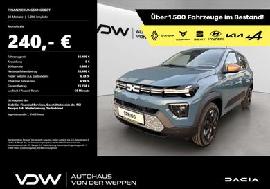 Dacia Spring, 2025