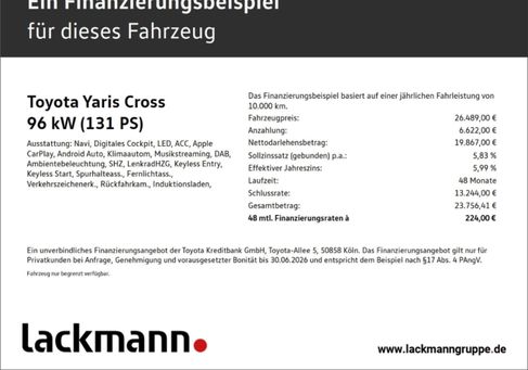 Toyota Yaris Cross, 2026 2