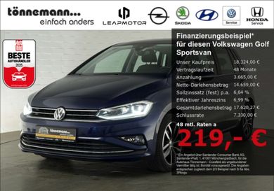 Volkswagen Golf Sportsvan, 2019