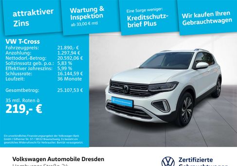 Volkswagen T-Cross, 2025