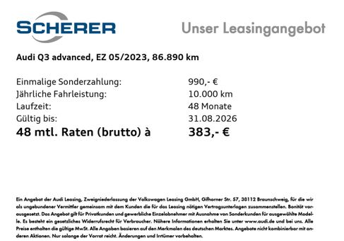 Audi Q3, 2023