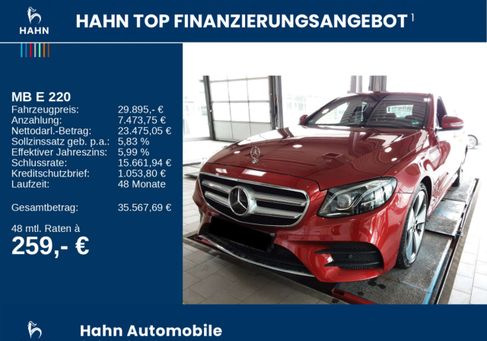 Mercedes-Benz E 220, 2019
