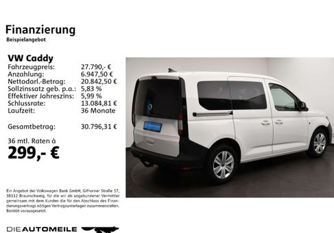 Volkswagen Caddy, 2022