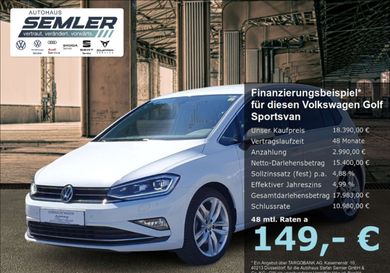 Volkswagen Golf Sportsvan, 2020