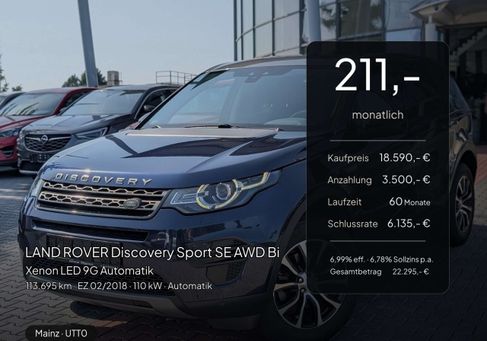 Land Rover Discovery Sport, 2018 2