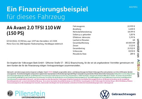Audi A4, 2022