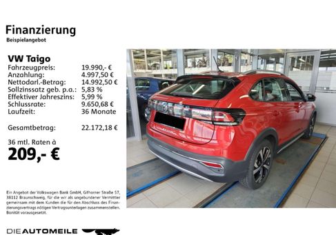 Volkswagen Taigo, 2023