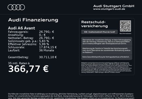 Audi A6, 2022