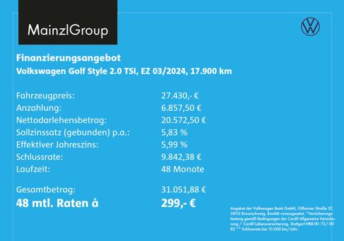 Volkswagen Golf, 2024