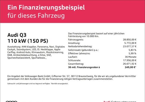 Audi Q3, 2022