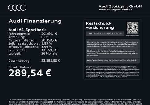 Audi A1, 2023