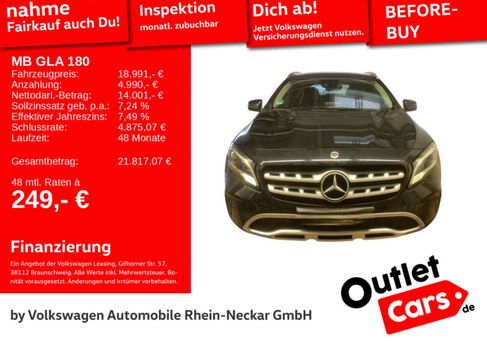 Mercedes-Benz GLA 180, 2019