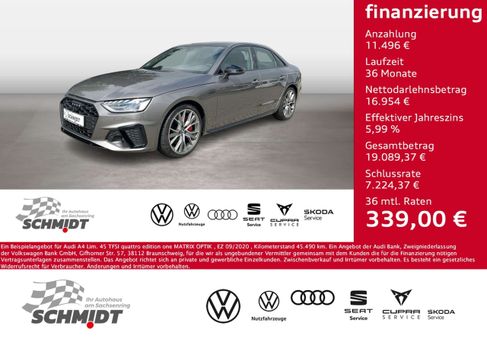 Audi A4, 2020