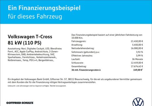 Volkswagen T-Cross, 2022
