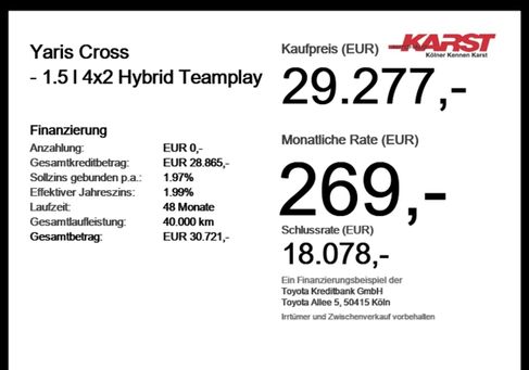 Toyota Yaris Cross, 2025 3