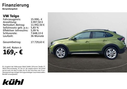 Volkswagen Taigo, 2022