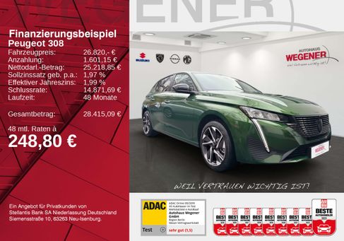Peugeot 308, 2025
