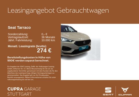 Seat Tarraco, 2022