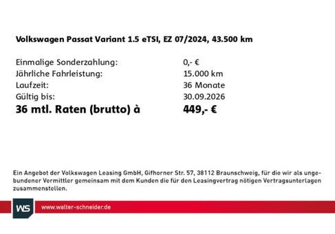 Volkswagen Passat Variant, 2024 2