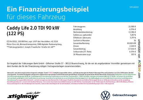 Volkswagen Caddy, 2021