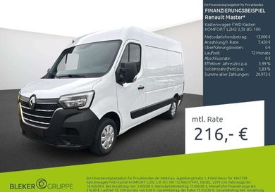 Renault Master, 2020