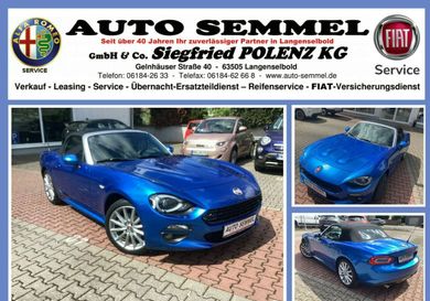Fiat 124 Spider, 2017