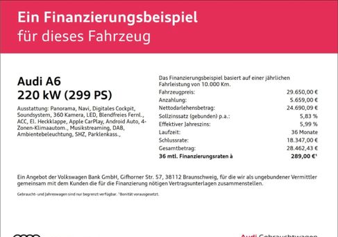Audi A6, 2022