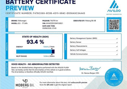 Volkswagen ID.3, 2022