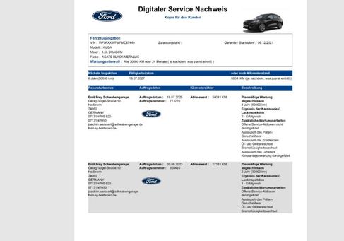 Ford Kuga, 2021 3