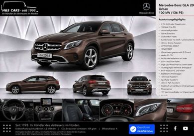 Mercedes-Benz GLA 200, 2018