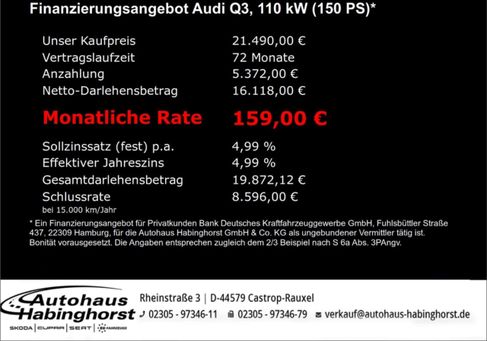 Audi Q3, 2018