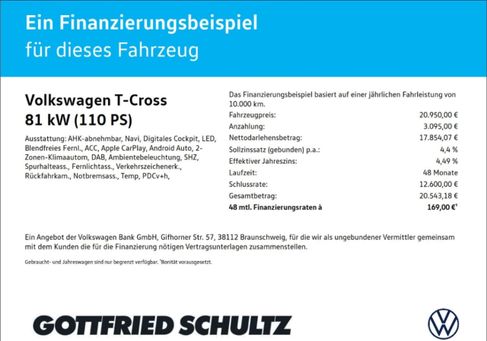 Volkswagen T-Cross, 2022
