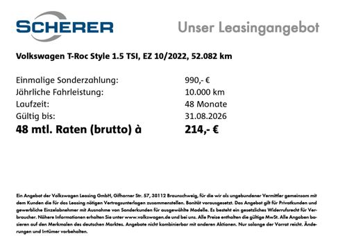 Volkswagen T-Roc, 2022