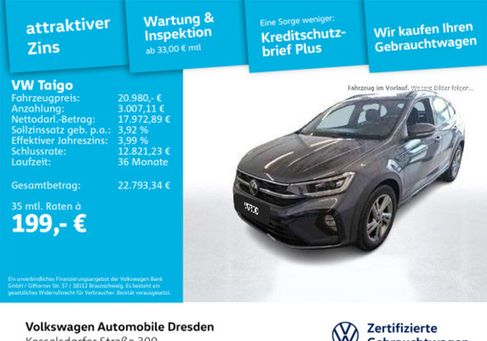 Volkswagen Taigo, 2022