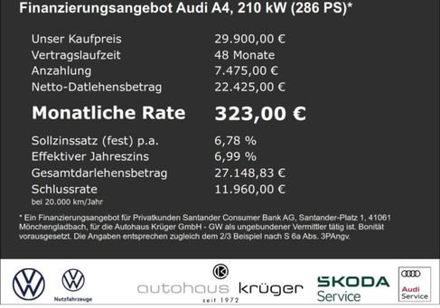 Audi A4, 2022