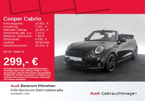 MINI Cooper Cabrio, 2022